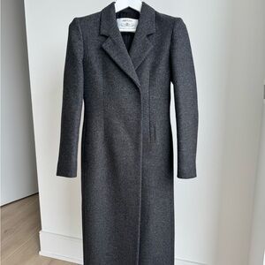 Aritzia Metropolitan Coat in Heather Charcoal
